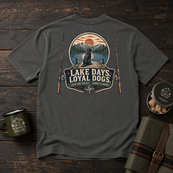Lake Days Fishing - Black Lab