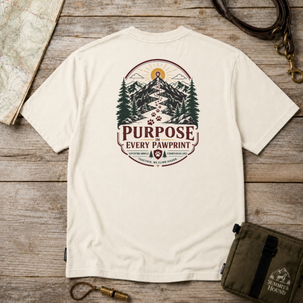 Purpose in every paw print - Ivory Purpose in Every Pawprint