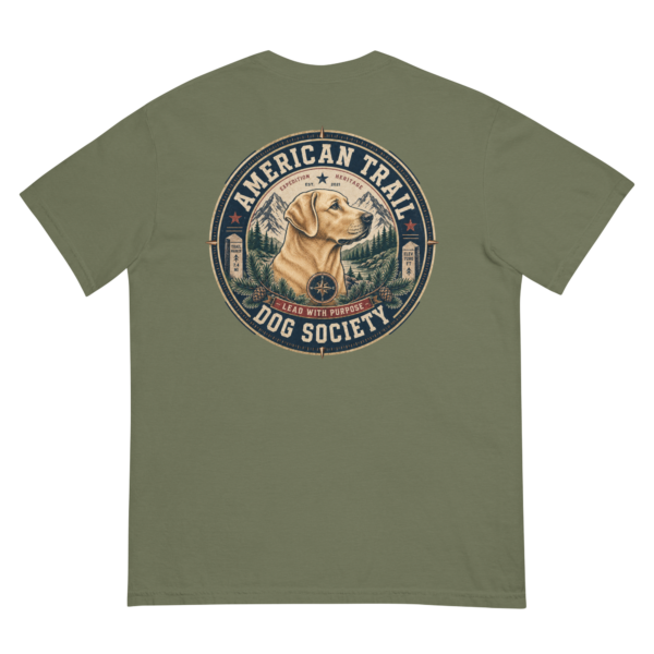 American Trail Dog - Yellow Lab Built for dog people who live by loyalty, discipline, and the pull of the trail