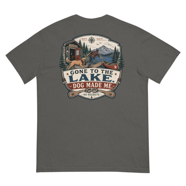 unisex-garment-dyed-heavyweight-t-shirt-pepper-back-6a4230c1aa686 Gone to the Lake